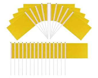 Small Flags Mini Handheld Flags on Stick for Parades