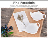 Teapot Shaped Teabag Holder Set of 4