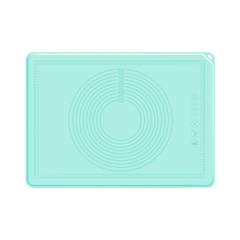 Large Silicone Baking Mat 29 x 21 Inch Non Stick Extra Thick Pastry Mat with Measurements and High Edge