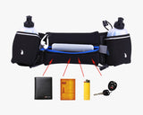 Hydration Belt with 2 Pockets for Water Bottles