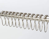 Stainless Steel Curtain Hooks 12 Pieces Curtain Rings