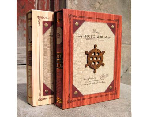 Retro Family Photo Album for 4x6" Photos