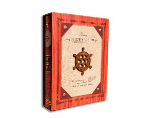 Retro Family Photo Album for 4x6" Photos