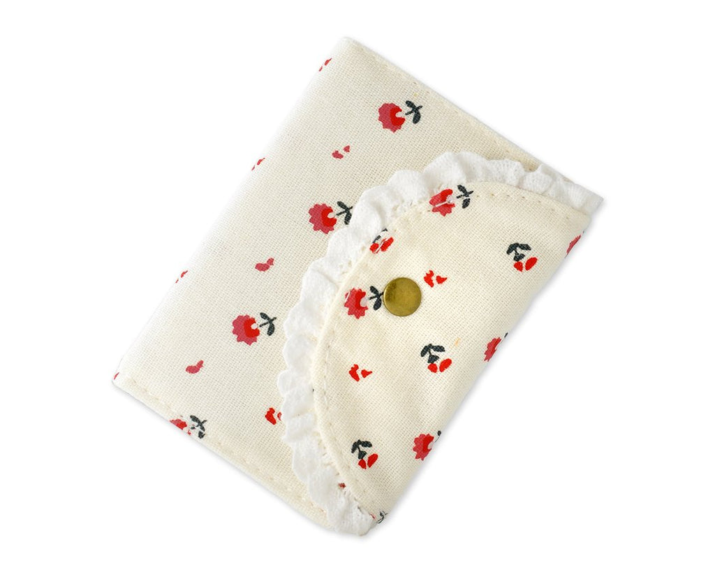 Floral Card Holder Photo Album for Fujifilm Instax Mini Films - Beige