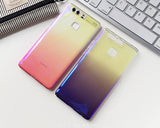 Gradient Color Series Huawei P9 Hard Case - Purple, Blue & Yellow