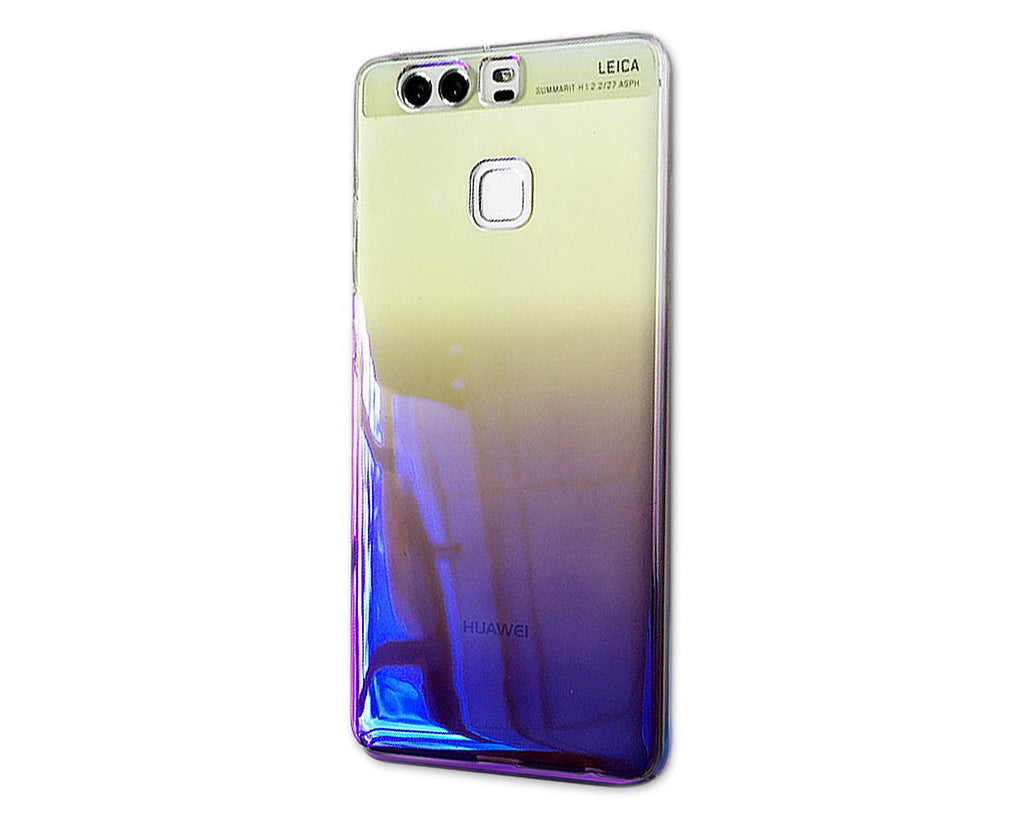 Gradient Color Series Huawei P9 Plus Hard Case - Purple, Blue & Yellow