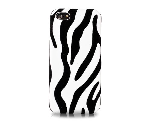 Zebra Series iPhone 5 and 5S Case - White