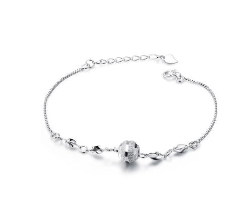 Lucky Ball 925 Sterling Silver Bracelet