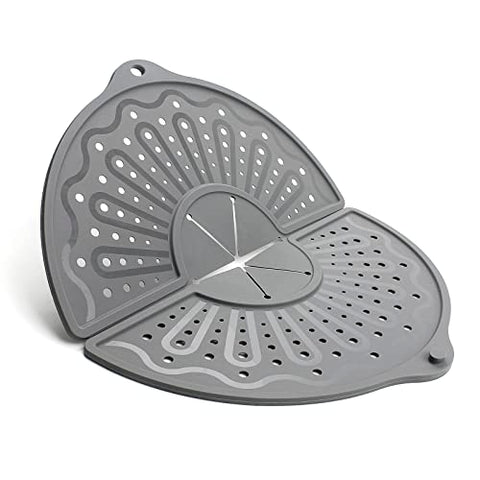 Silicone Splatter Screen Foldable Oil Guard 10-13in
