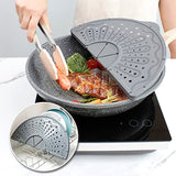 Silicone Splatter Screen Foldable Oil Guard 10-13in