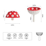 Silicone Mushroom Funnel Foldable Mini Bottle
