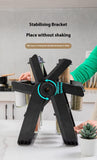 Rotating Spice Rack Organizer 18 Jars Black