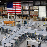 Whiskey Glass Embedded Novelty 10oz - Blue