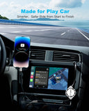 Retractable 3 in 1 Charging Cable 2Pack 4ft Black