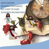 Mini Jesus Figurines Bulk 30PCS Multicolor