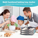 Baking Sheet Stackers 16PCS Space Saving Holder