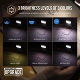 USB Rechargeable Book Light - White