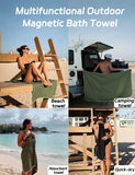 Magnetic Beach Towel Quick-Dry 75x30