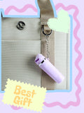 Mini Water Bottle Keychain - Lip Balm Holder