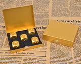 Aluminum Dice 5 Pieces 16mm Alloy Dice with Case