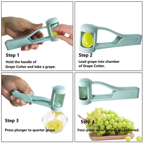 Grape Cutter Fruit Slicer Stainless Blade
