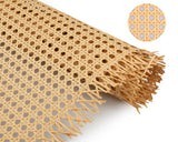 Cane Webbing 16 Inch Width x 3.3 FT Caning Material Roll Rattan Webbing