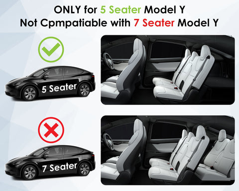 Model Y Trunk Grocery Bag Hooks Compatible with Tesla Model Y 5 Seater 2021-2023 Series Interior Accessories Tote Trunk