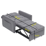 Sofa Chair Bed 3 in 1 Convertible Sleeper Chair Pull Out Sleeper Chairs