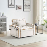 Sofa Chair Bed 3 in 1 Convertible Sleeper Chair Pull Out Sleeper Chairs with USB port