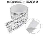 Fish Ruler Sticker 36-Inch Waterproof Adhesive Ruler Tape