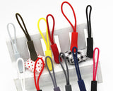 Zipper Pulls 20 Pieces No-Slip Zipper Tags Zipper Extension - Red