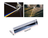 15cm Crystal Optical Glass Triangular Prism with Gift Box