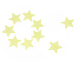 100 Pieces Luminous Star Shaped Wall Stickers for Bedroom Decoration