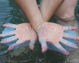 Silicone Webbed Gloves for Swim Training