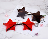 Star Sunglasses Set of 2 Fun Pentagram Disco Glasses