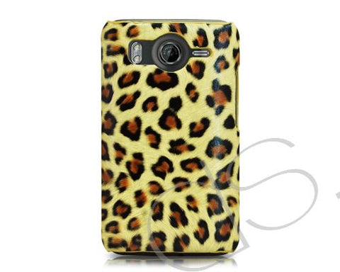 Leopard Series HTC Desire HD Case - Yellow