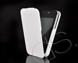 Twill Series iPhone 4 and 4S Flip Case - White