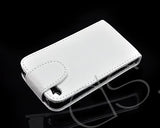 Volte Series iPhone 4 and 4S Leather Flip Case - White