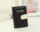 Cute Card Holder Photo Album for Fujifilm Instax Mini Films - Black