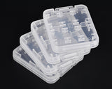 Transparent Memory Card Case Set of 3