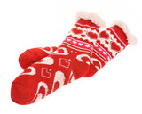 Women Fluffy Fleece Lined Socks Christmas Socks