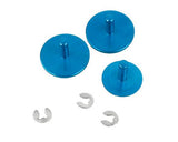 GoPro Aluminum Button Set for Hero 3+ Camera Housing - Blue