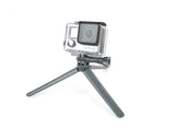 GoPro 3-Way Adjustable Extension Arm Grip Tripod for Hero Camera-Gray