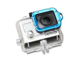 GoPro Aluminum LANYARD RING Mount for Hero 3 Black Edition - Blue