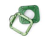 GoPro Full Aluminum LANYARD RING Mount for Hero 3 Black Edition- Green