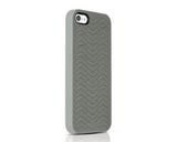 Odoyo SharkSkin Series iPhone 5 and 5S Silicone Case - Mist Gray