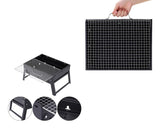 35cm Portable Picnic BBQ Grill - Black