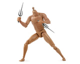 1/6 Scale Male Body Narrow Shoulder Standard 12 Inch Action Figure with 8 Interchangeable Hands