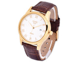 SKMEI Date Display Leather Watches for Men 9058