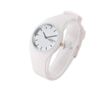 Geneva Women Lady Jelly Silicone Rubber Quartz Wrist Watch